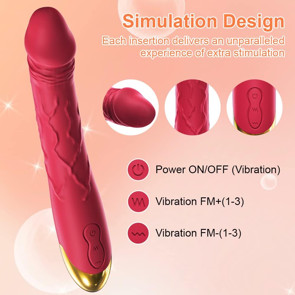 SynthPulse Powerful Dildo Vibrator