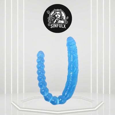 GildedRush Double-Ended Dildo for Dual Pleasure-0