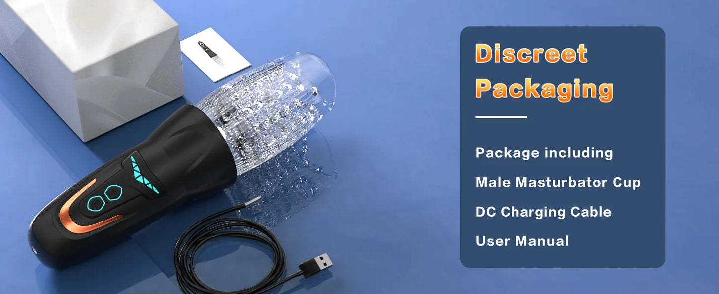 Rotating Male Masturbator Cup