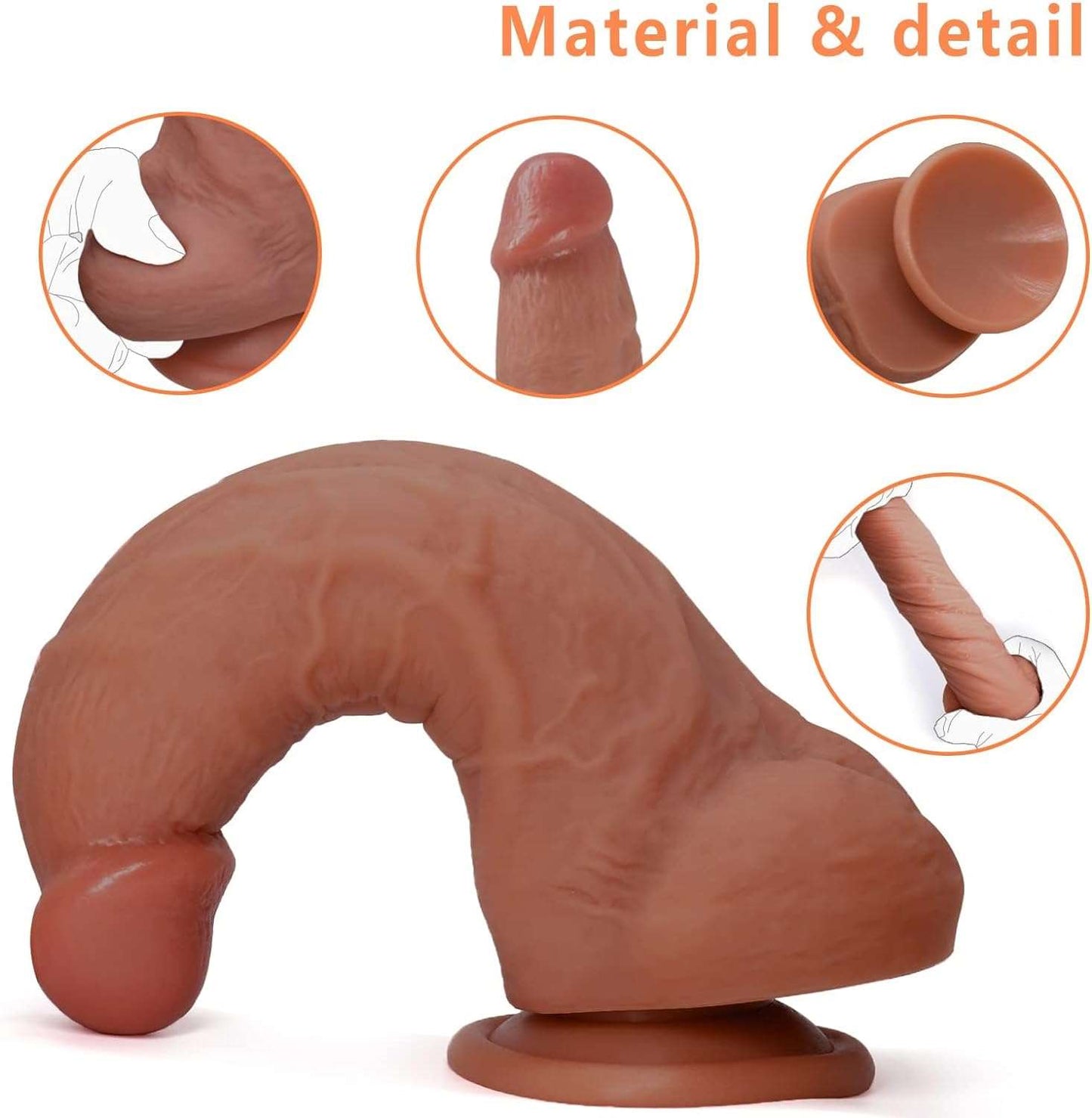TrueThick Huge Realistic Dildo-3