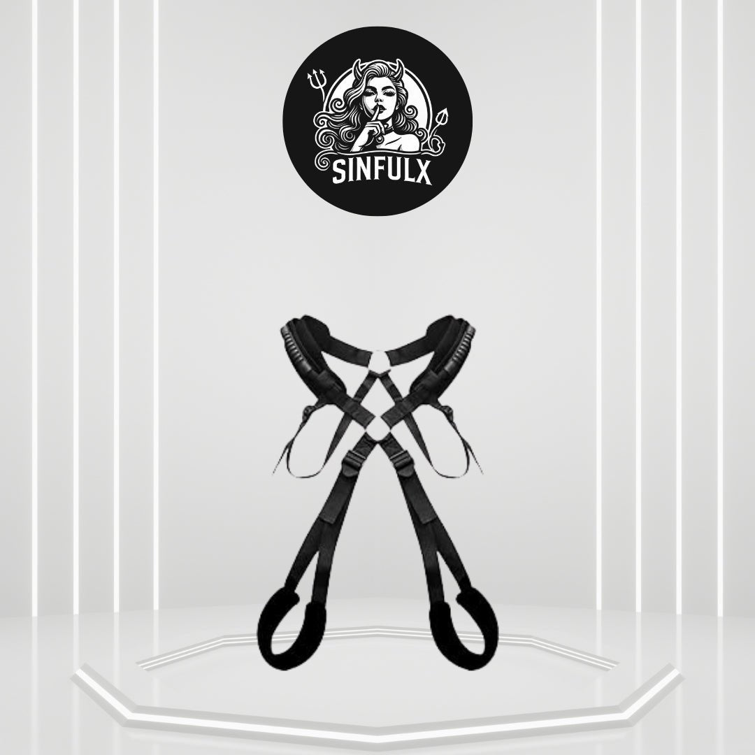 TetheredTensions Premium BDSM Bondage Restraints Sex Sling-0