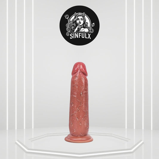 RealSkin Extra Layer Movable Foreskin Dildo-0