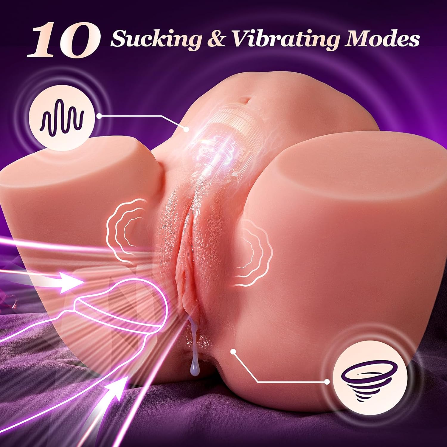 ErosSerenity Sucking & Vibrating Sex Doll-3