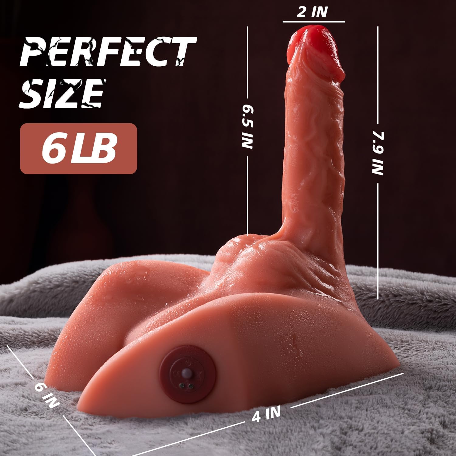 JuggerNest Male Thrusting Dildo Sex Doll-1
