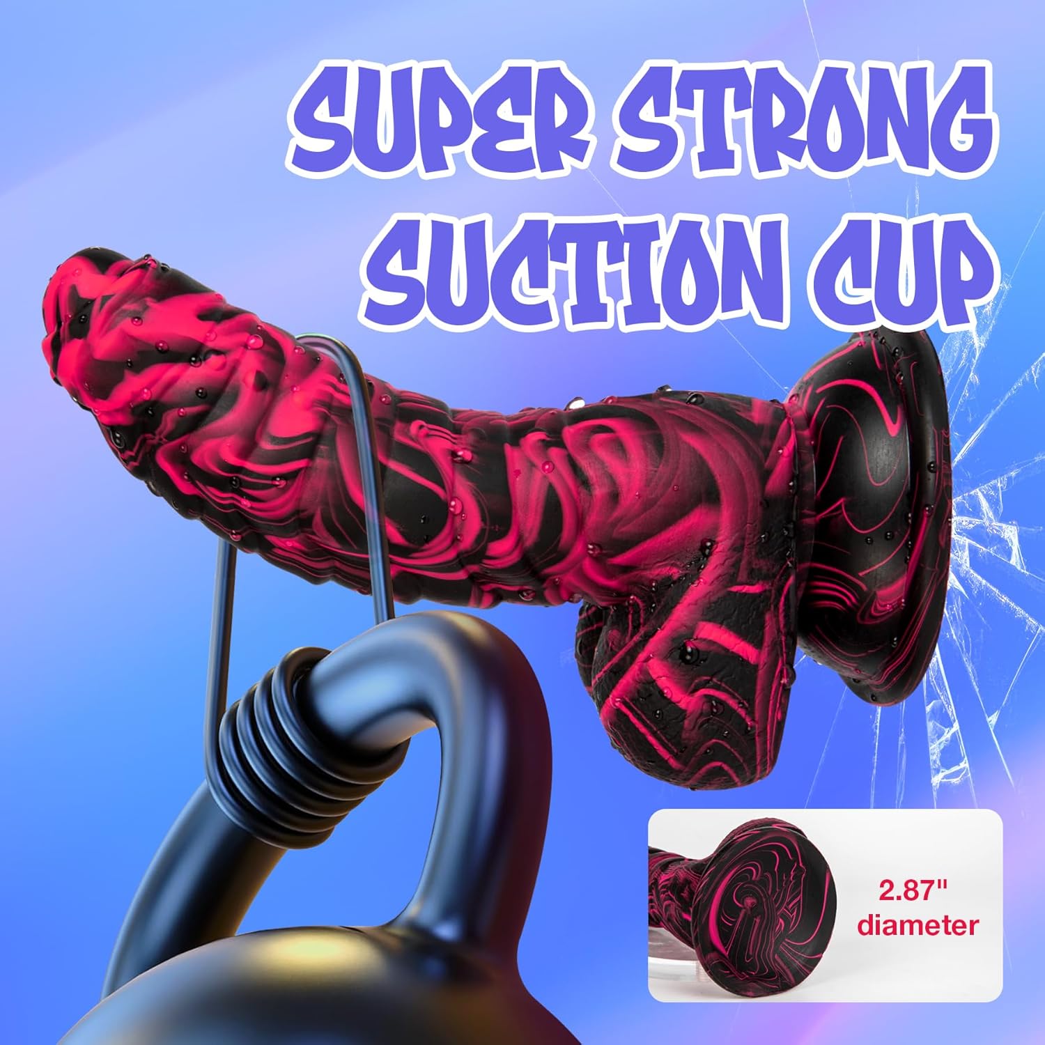 RealisticFantasy Thick Silicone Dildo-3