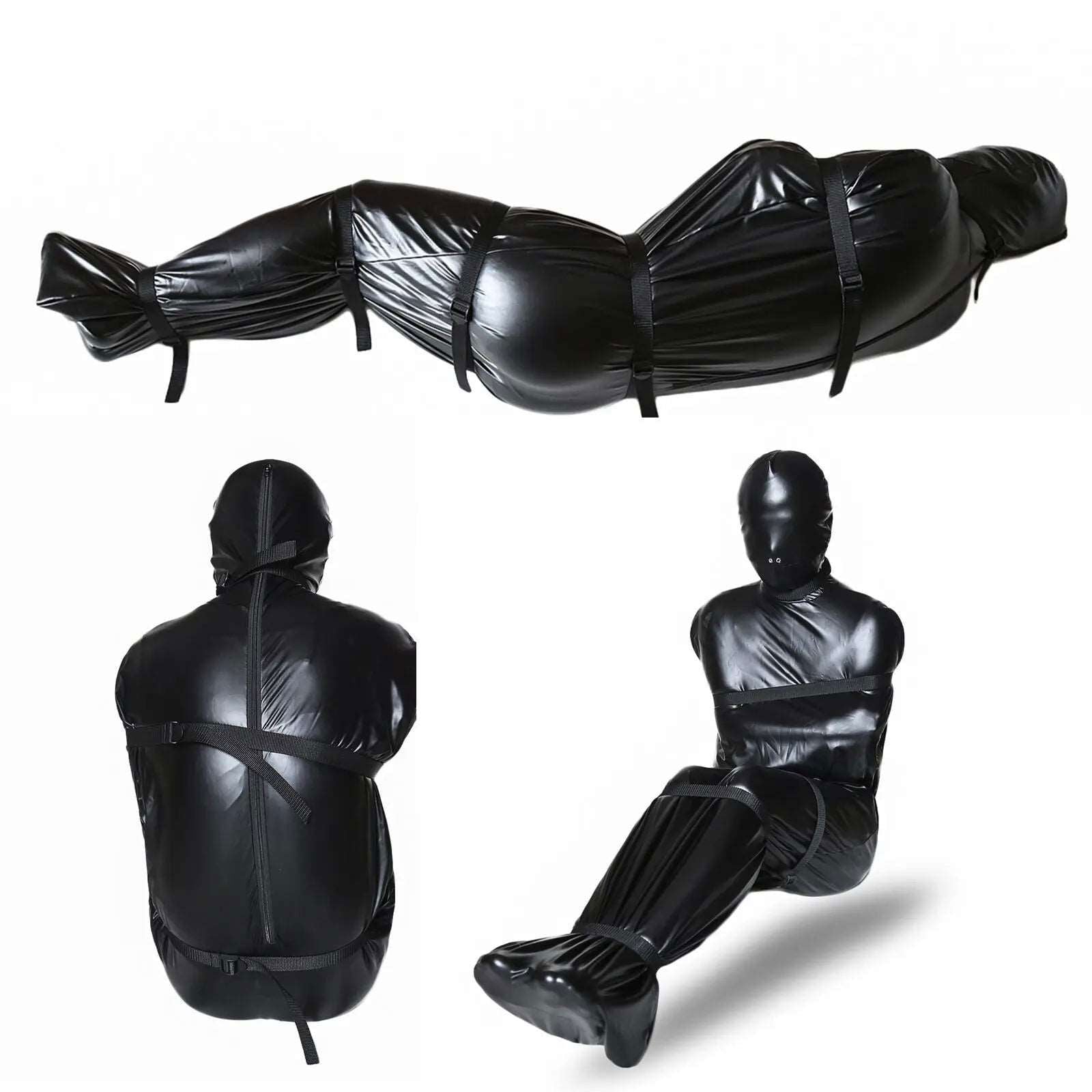 Intense Full-Body Bondage Harness Restraints-3