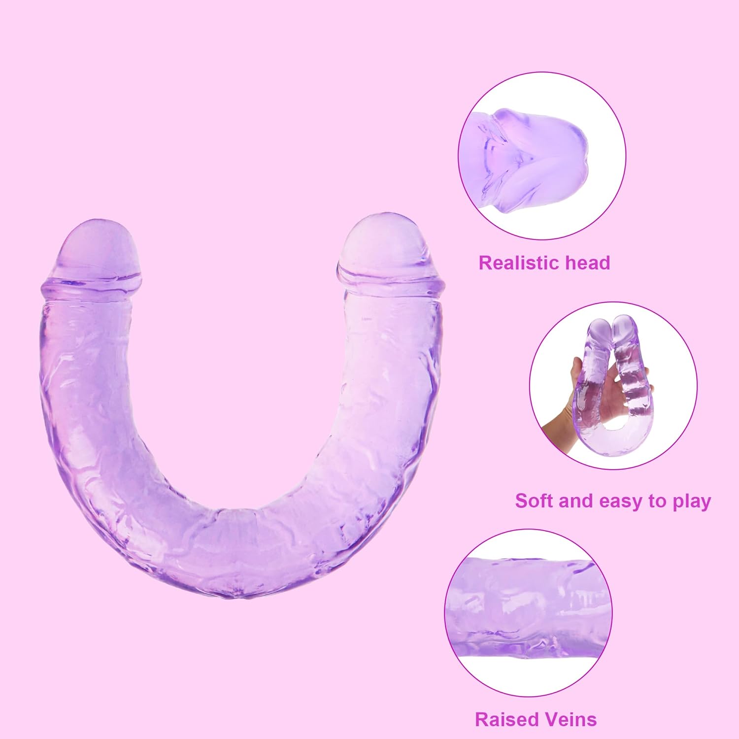 DoubleTrouble Extra-Long Dual-Ended Dildo-1
