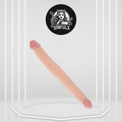 DualStim Huge Double-Ended Realistic Dildo-0