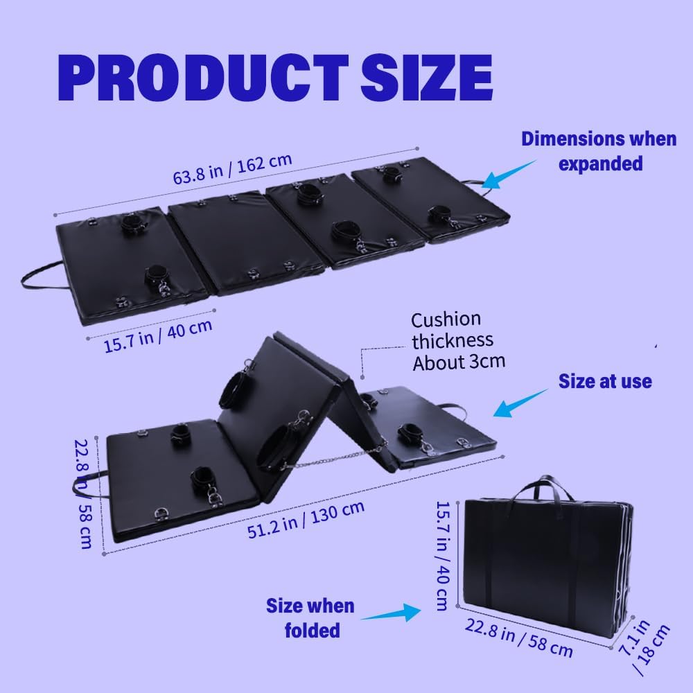 LuxeBond Advanced BDSM Restraint Sex Mat-2