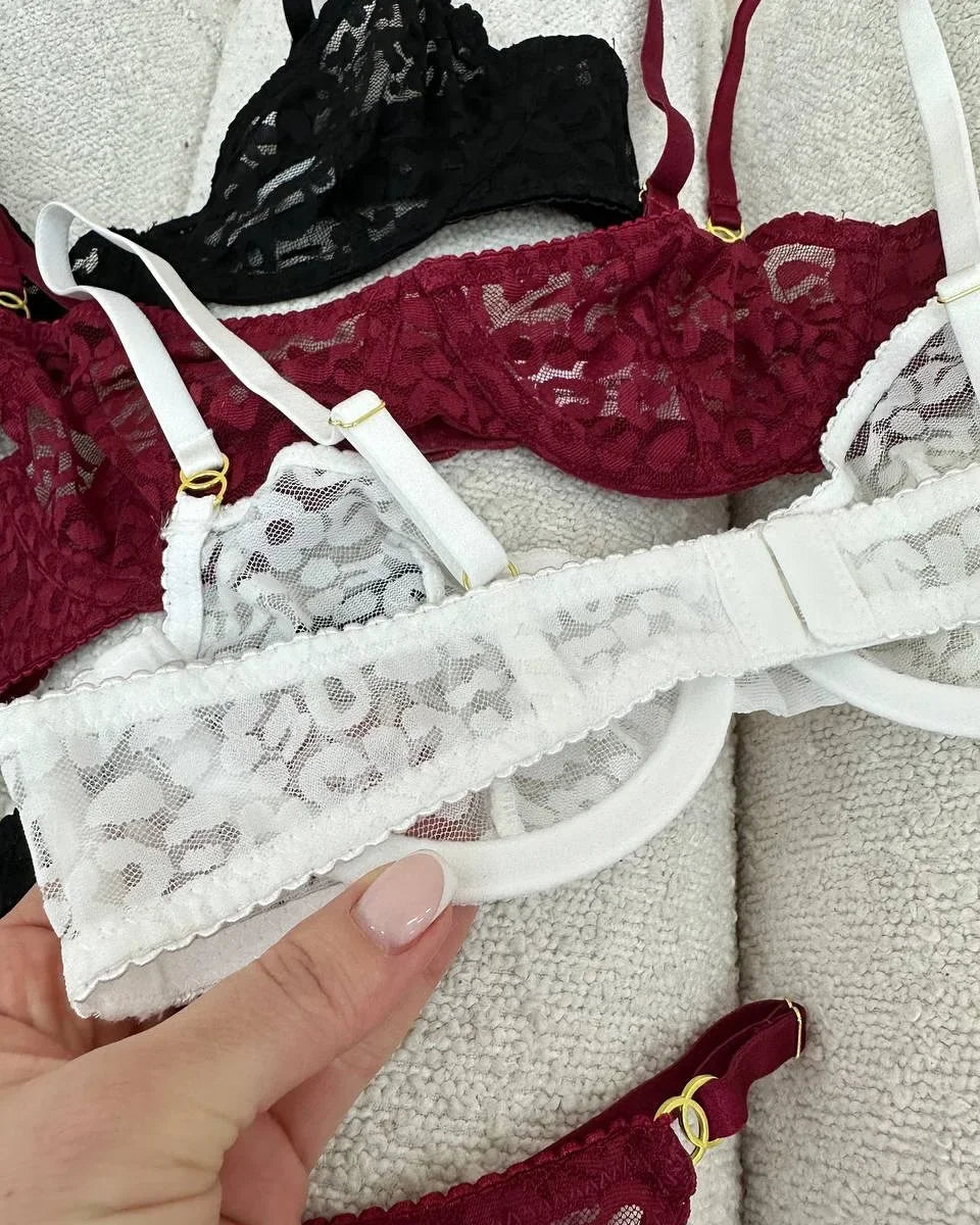 Brazilian Lingerie See Through set