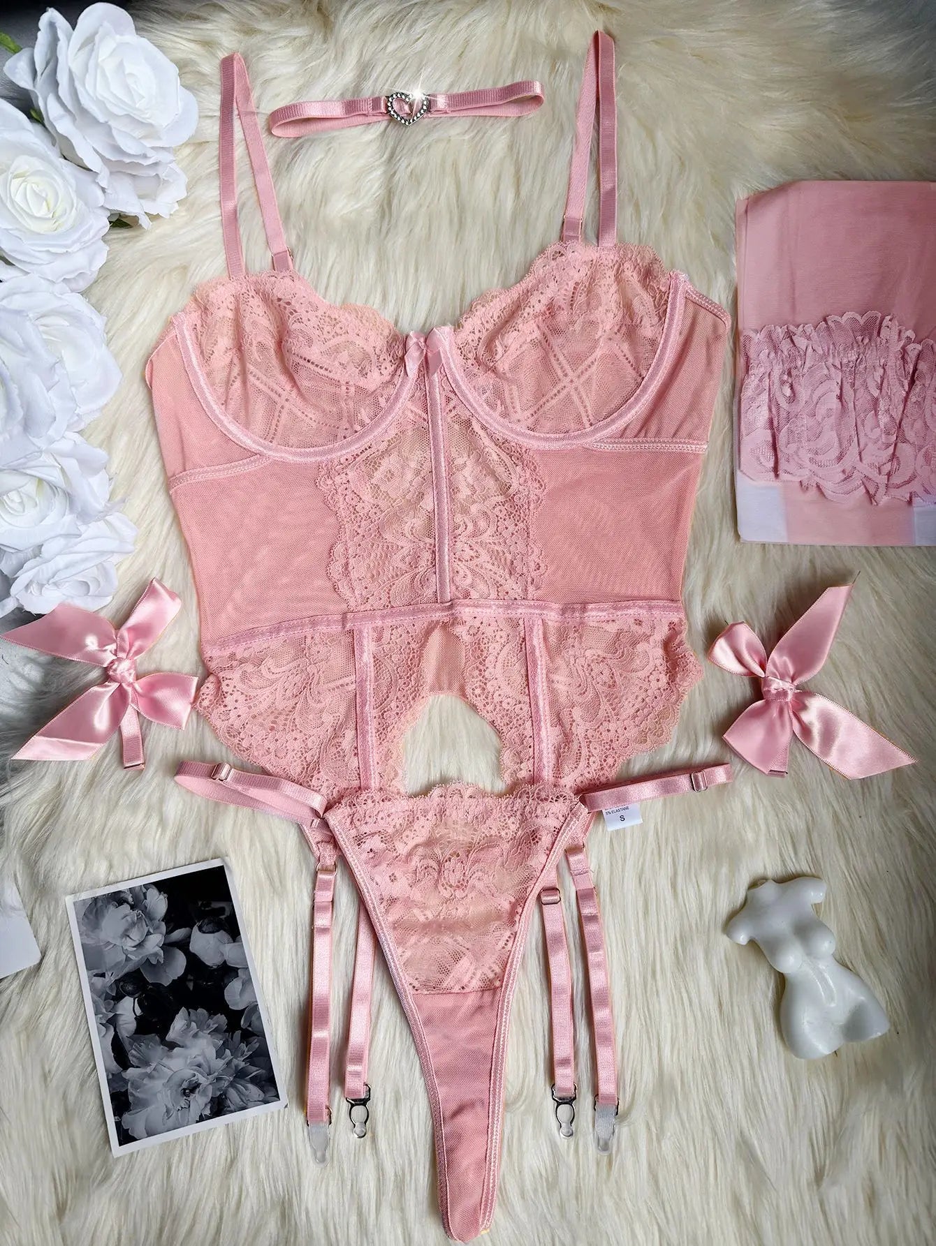 Sexy Lace Garter Lingerie